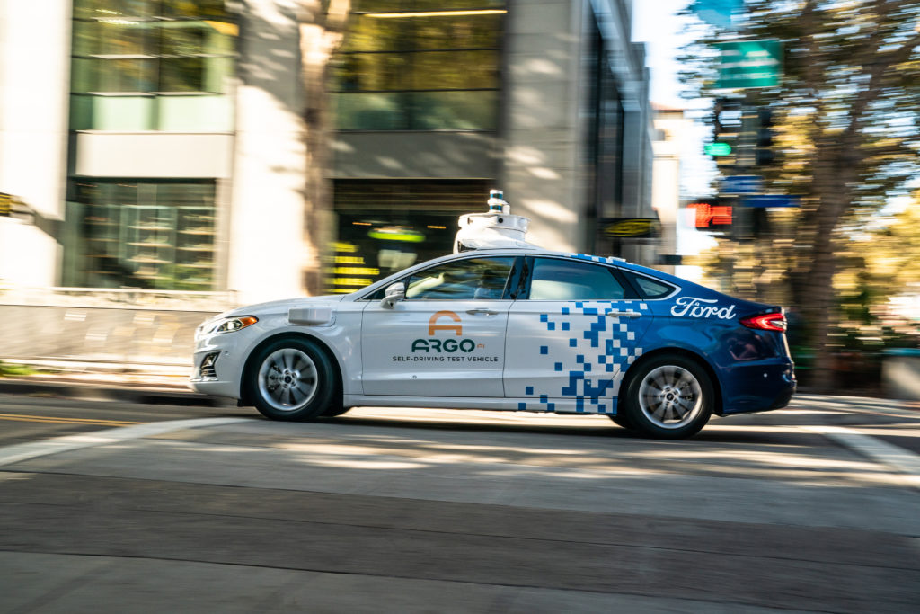 Argo AI: auto a guida autonoma durante i test