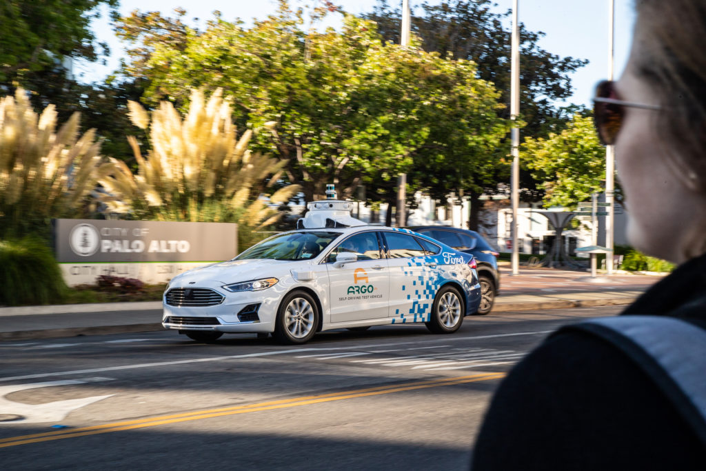 Argo AI: auto a guida autonoma durante i test