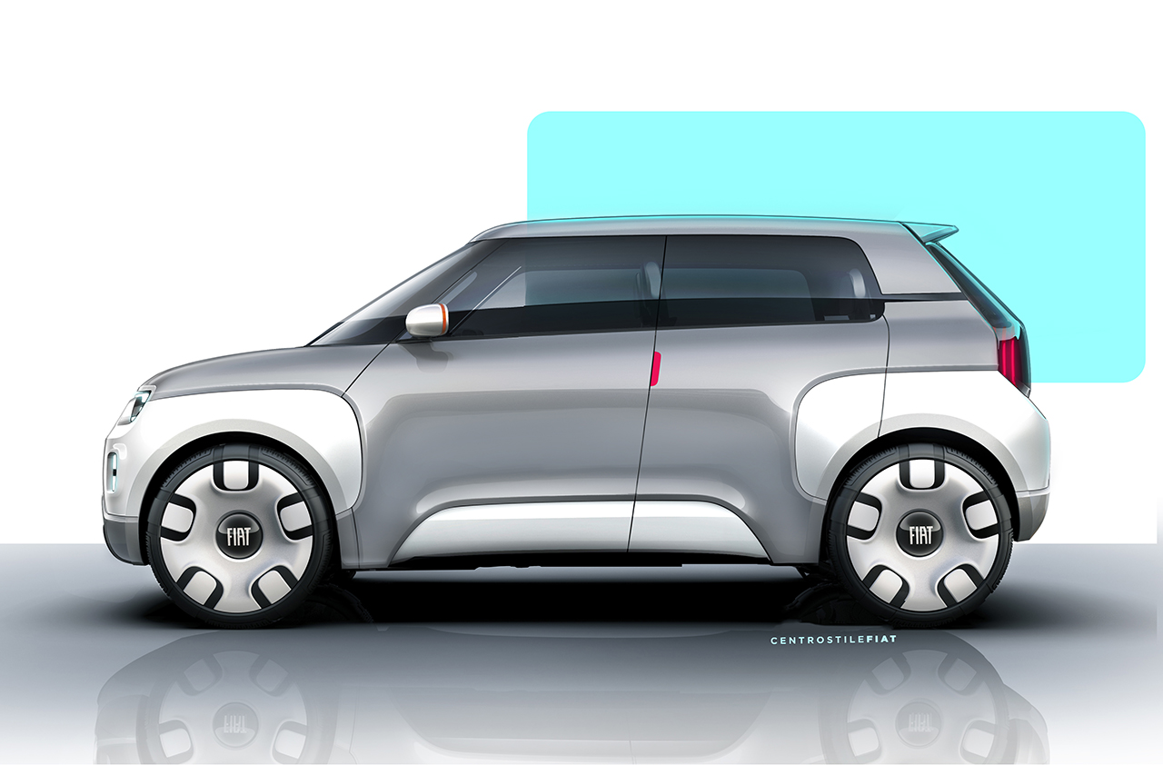 Fiat Concept Centoventi, esterni