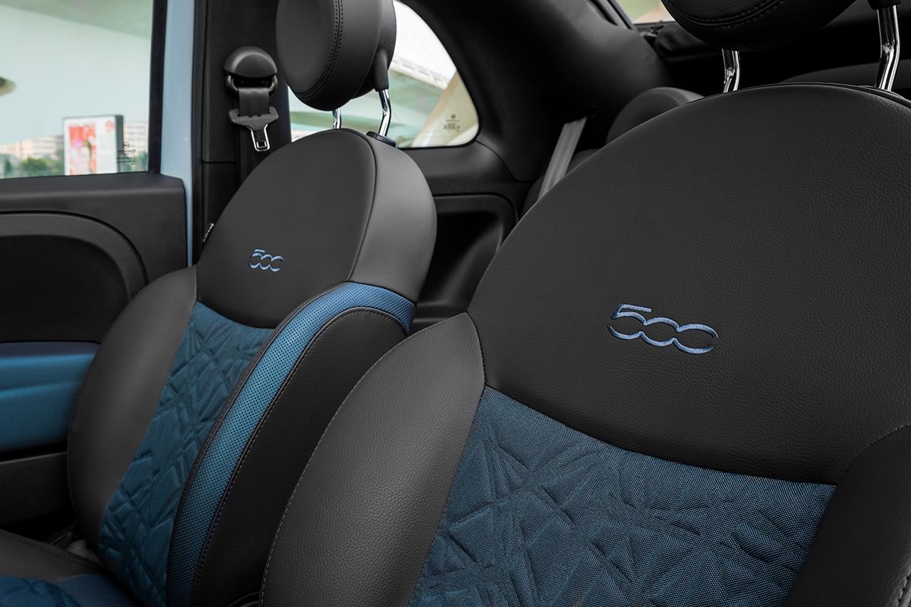 Fiat 500 Hybrid, sedili anteriori