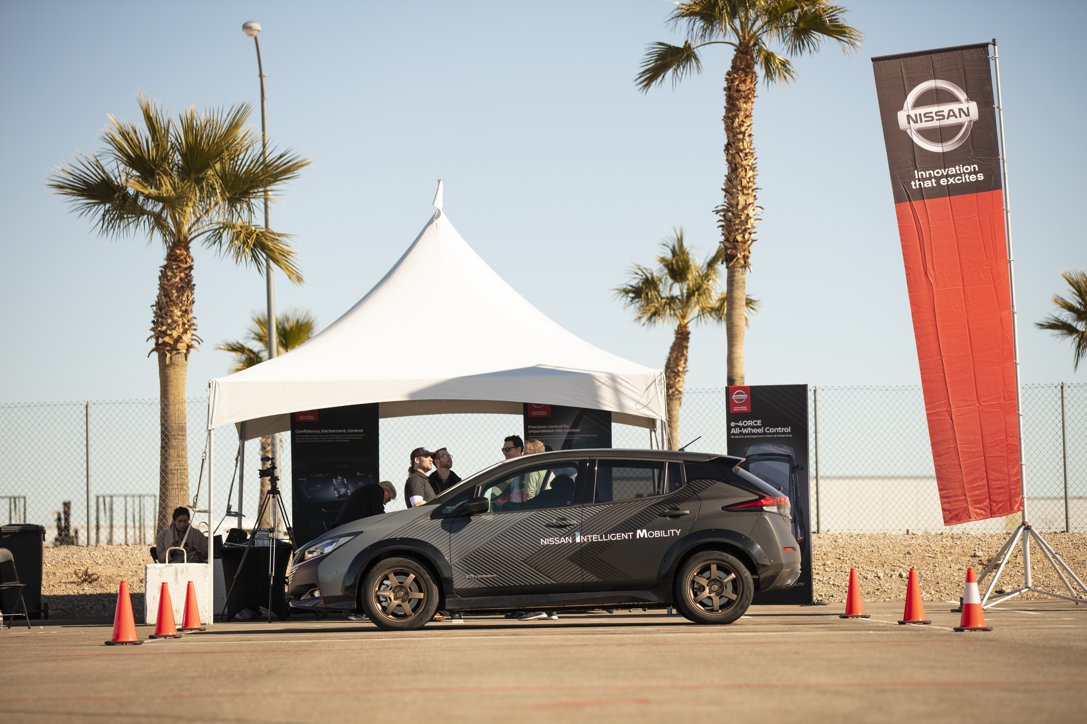 Nissan e-4ORCE: immagini dai test su strada