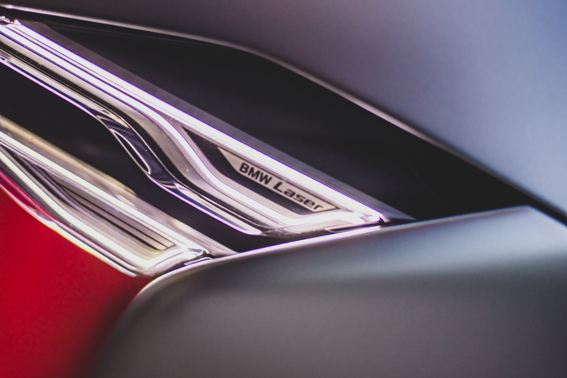 BMW Vision M Next: dettaglio sui led