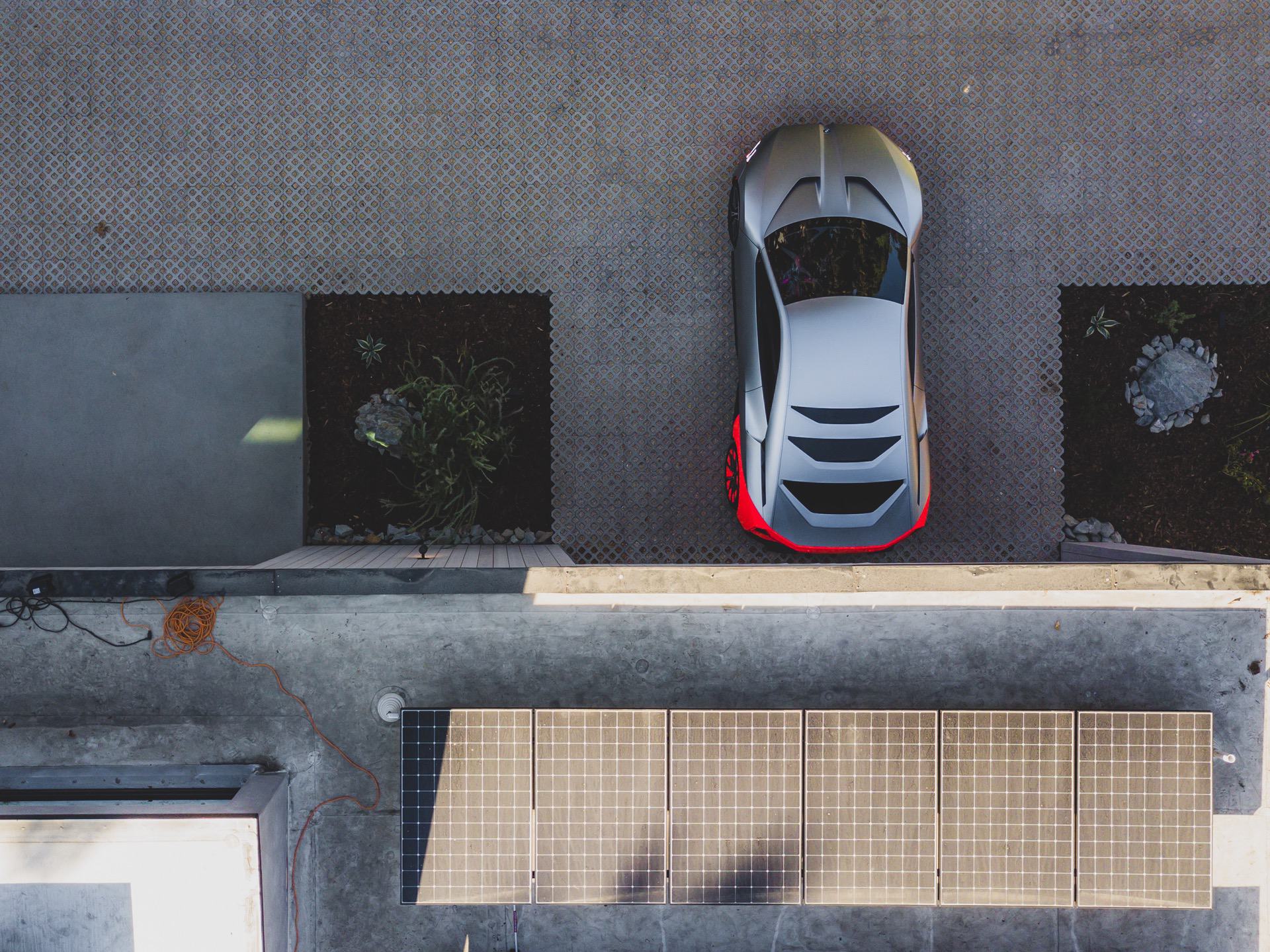 BMW Vision M Next, dall'alto