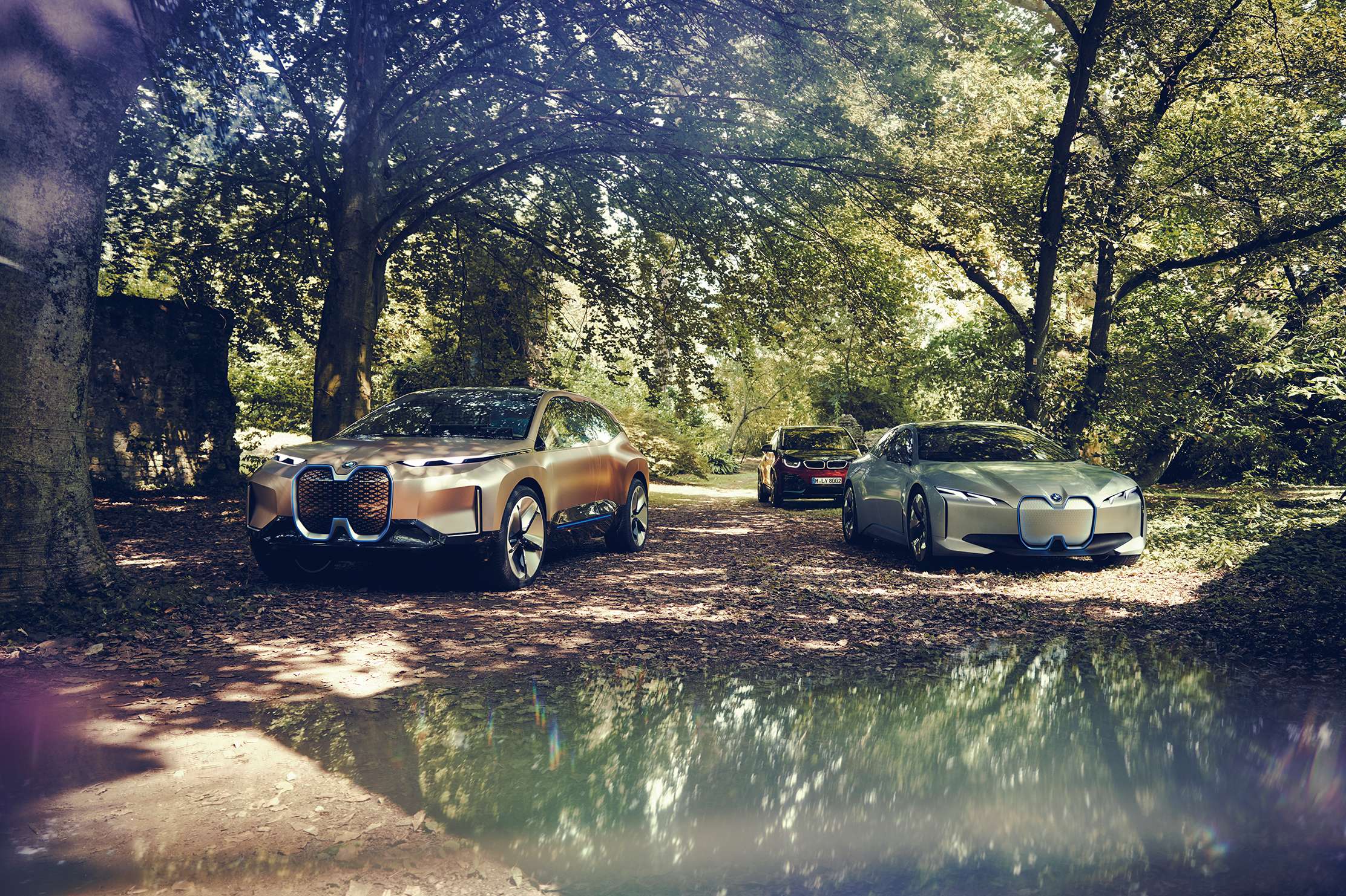 BMW iNEXT, vista frontale