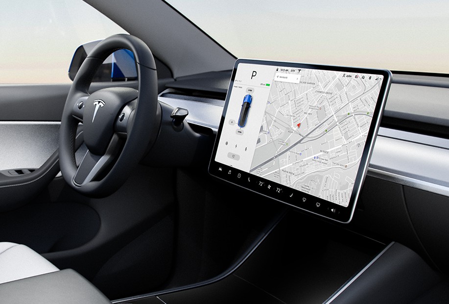 Interni Tesla Model Y