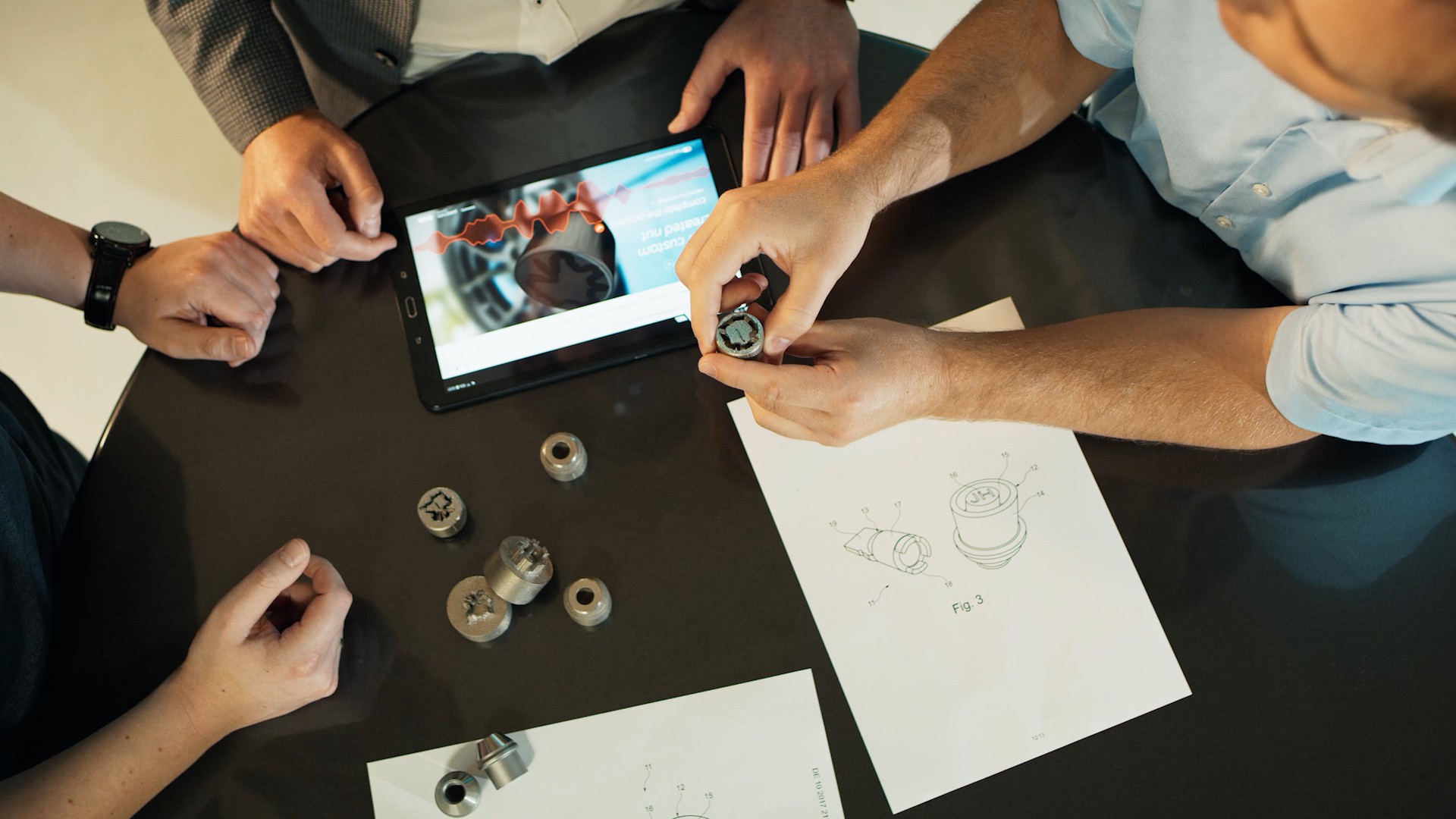 Bullone antifurto stampato in 3D