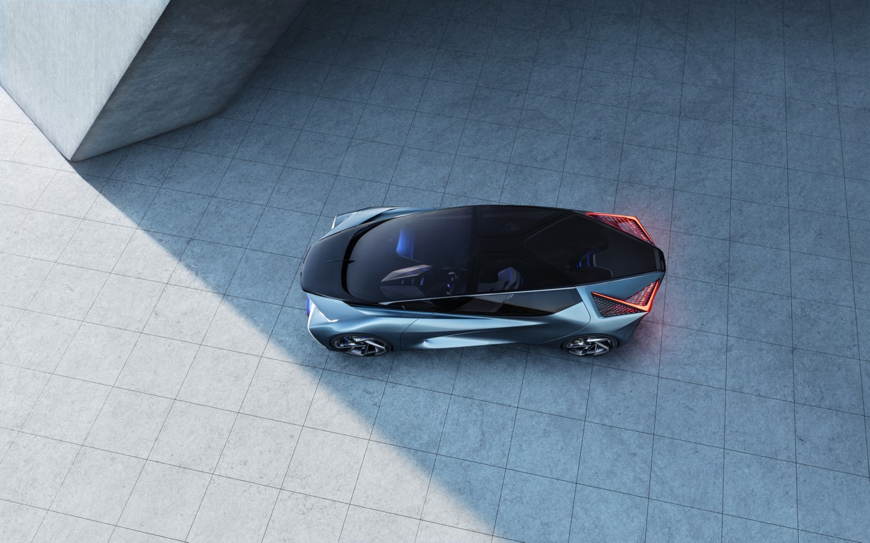 Lexus LF-30 Electrified, dall'alto