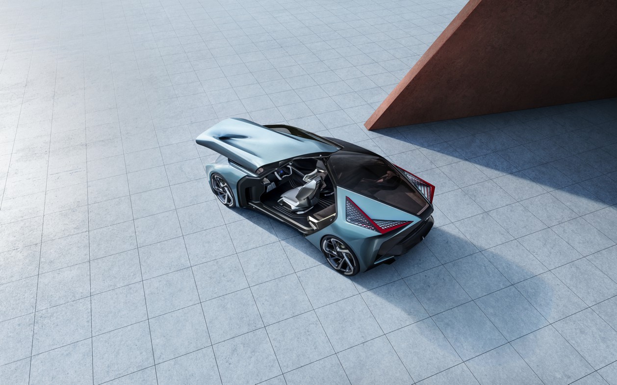 Lexus LF-30 Electrified: apertura, dall'alto