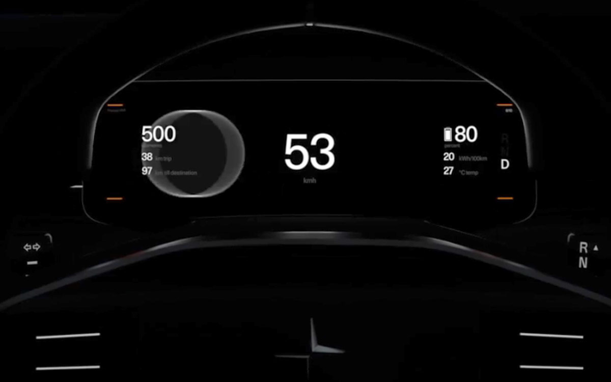 Polestar, l'infotainment con Google