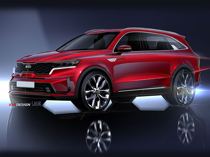 Kia Sorento 2020 - Fronte