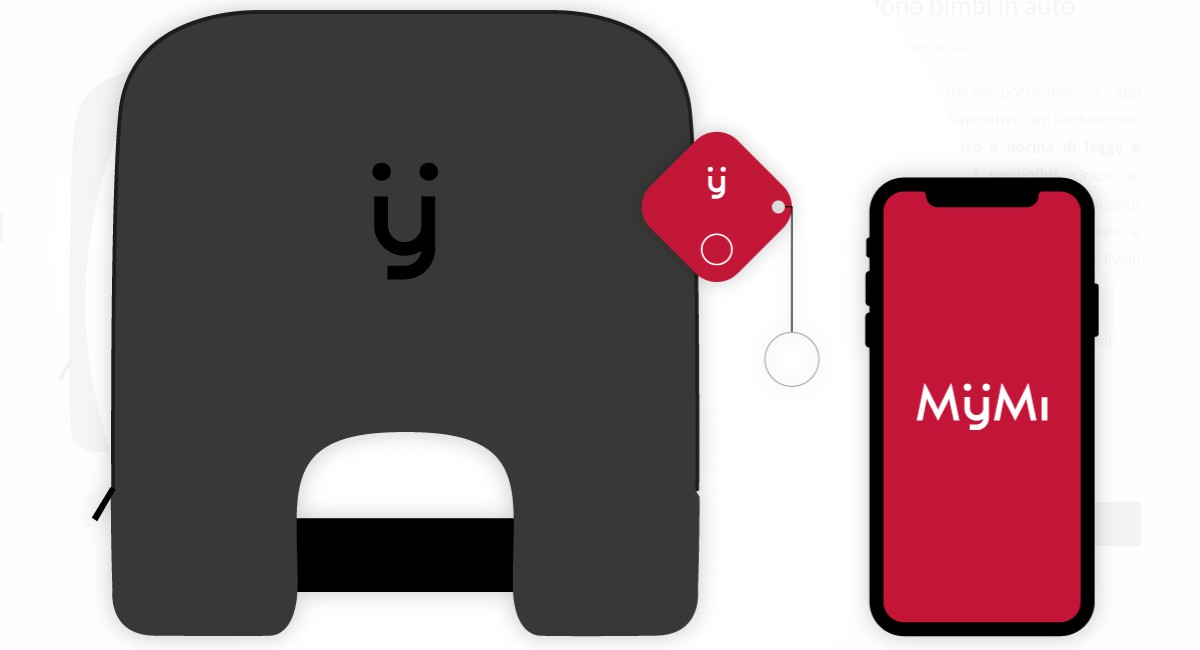 Dispositivo anti-abbandono MyMi