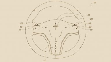 Tesla, nuovo brevetto per un volante sensibile al tatto