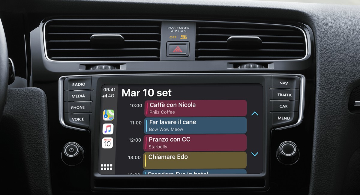 CarPlay - Calendario