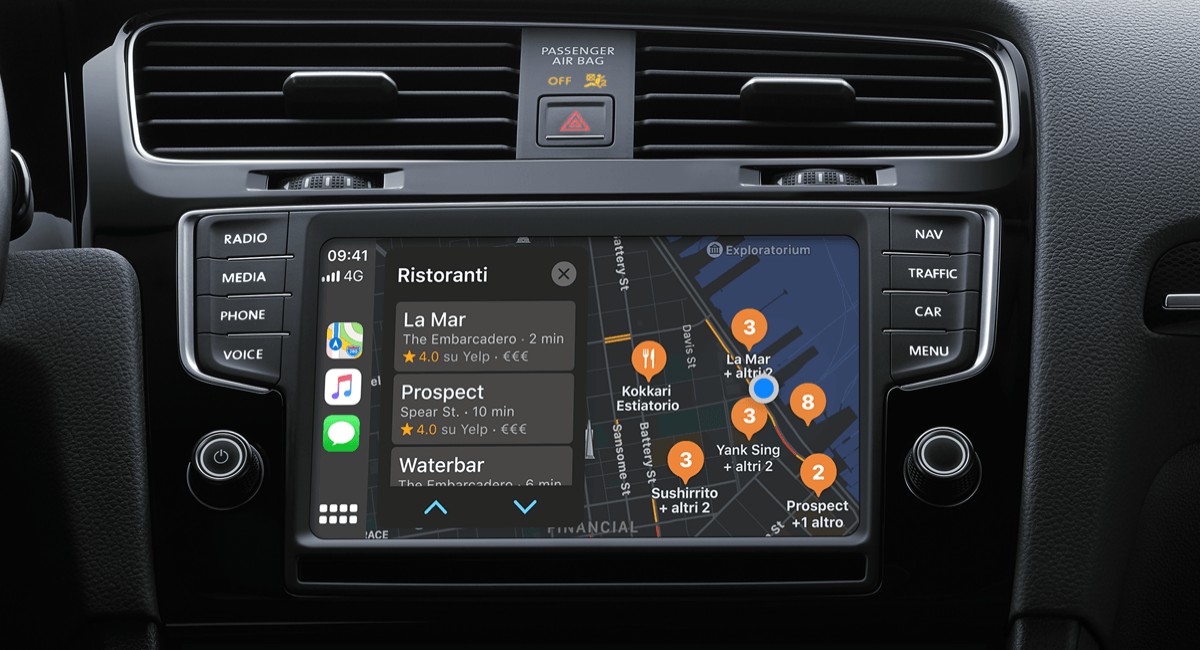 CarPlay - Mappe