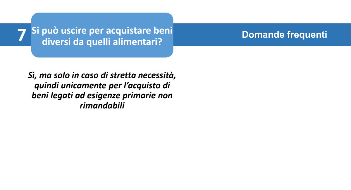 Ministero dell'Interno: regole per gli spostamenti da DPCM 9 marzo 2020