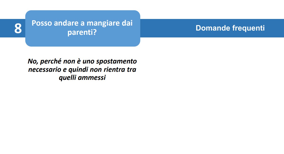 Ministero dell'Interno: regole per gli spostamenti da DPCM 9 marzo 2020