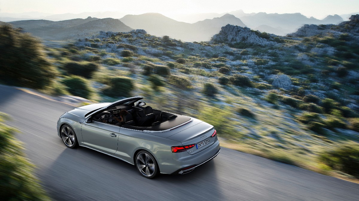 Audi  Nuova A5 Cabriolet, foto degli esterni