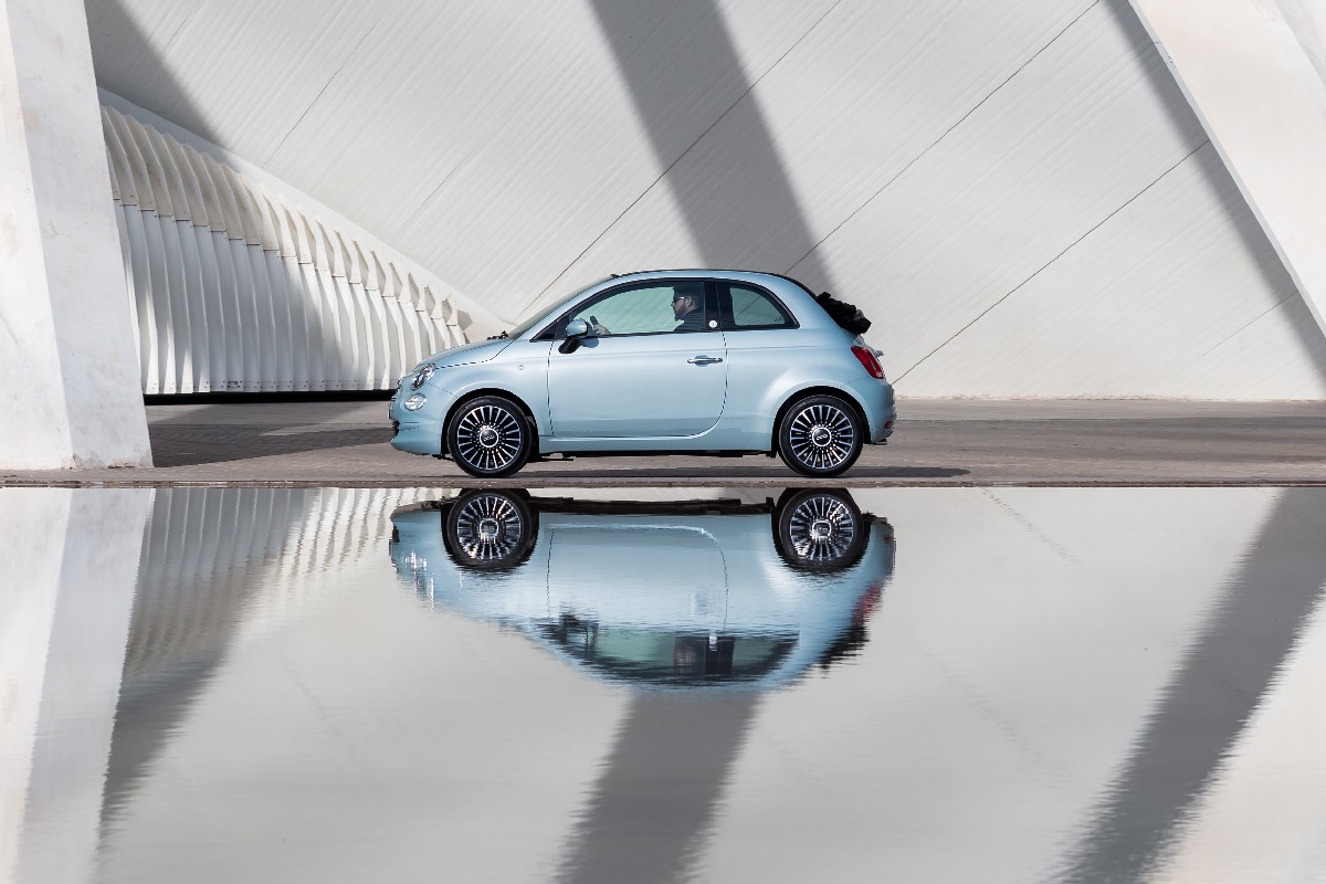 FIAT  500C Hybrid, foto degli esterni