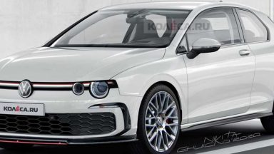 Volkswagen Golf 2021 con linea Retrò Vibe (RENDER)