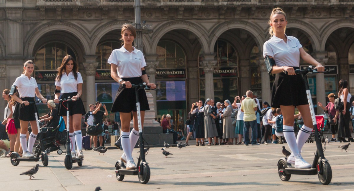 Helbiz, il monopattino