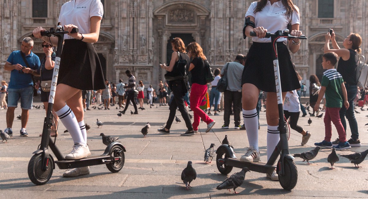 Helbiz, il monopattino