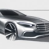Mercedes Classe S: il teaser svela lo stile definitivo