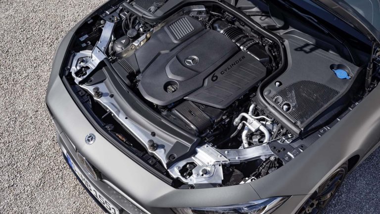 Foto del motore di Mercedes-Benz CLS Coupè