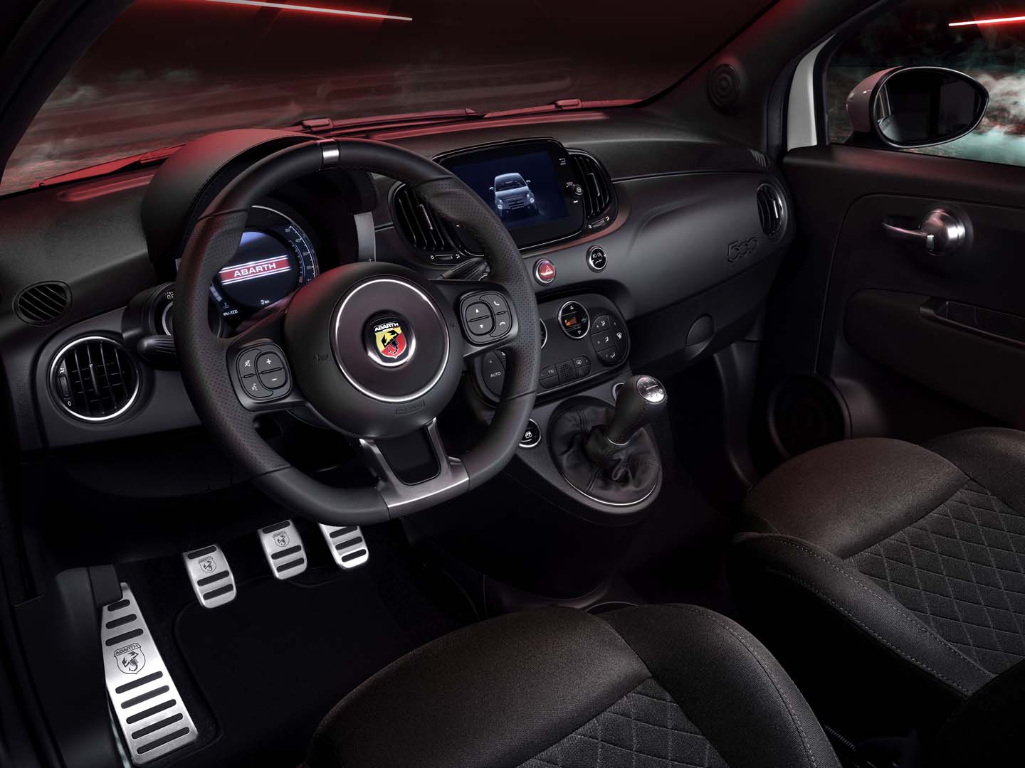 Abarth  595 2022, foto degli interni