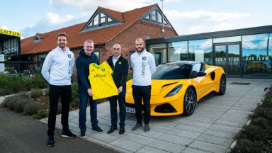 Lotus e Norwich City Football Club: intesa vincente