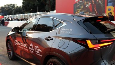Lexus auto dei vip alla Festa del Cinema di Roma 2022
