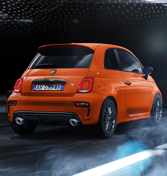 Abarth  595c, foto degli esterni