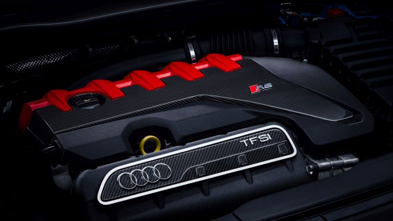 Foto del motore di Audi TT RS Coupé