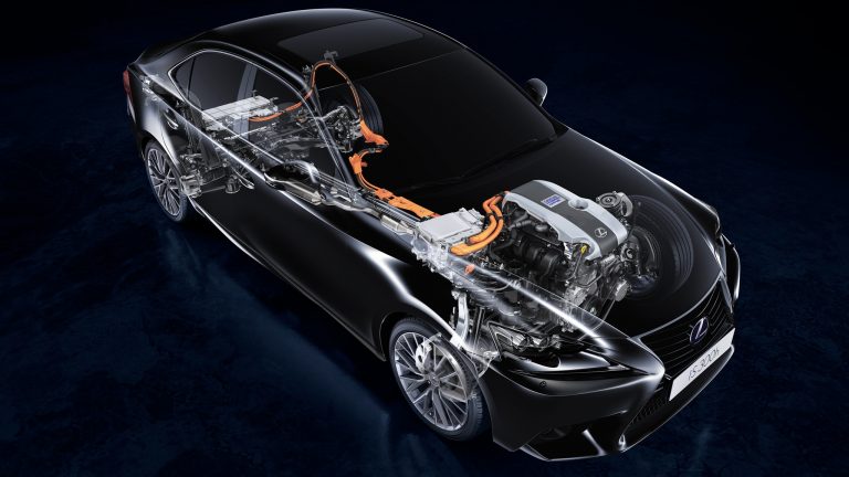 Foto del motore di Lexus IS Hybrid