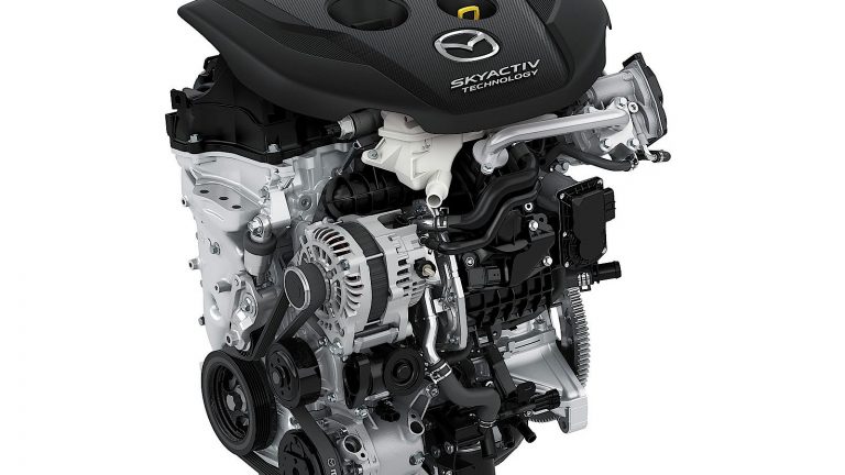 Foto del motore di Mazda Mazda2