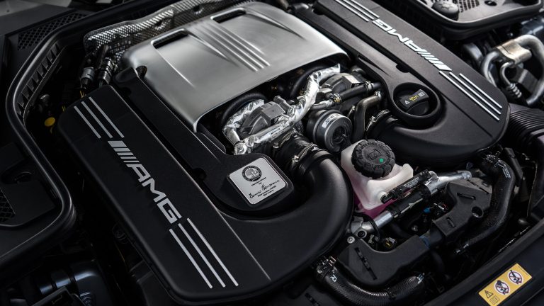 Foto del motore di Mercedes-Benz Classe C