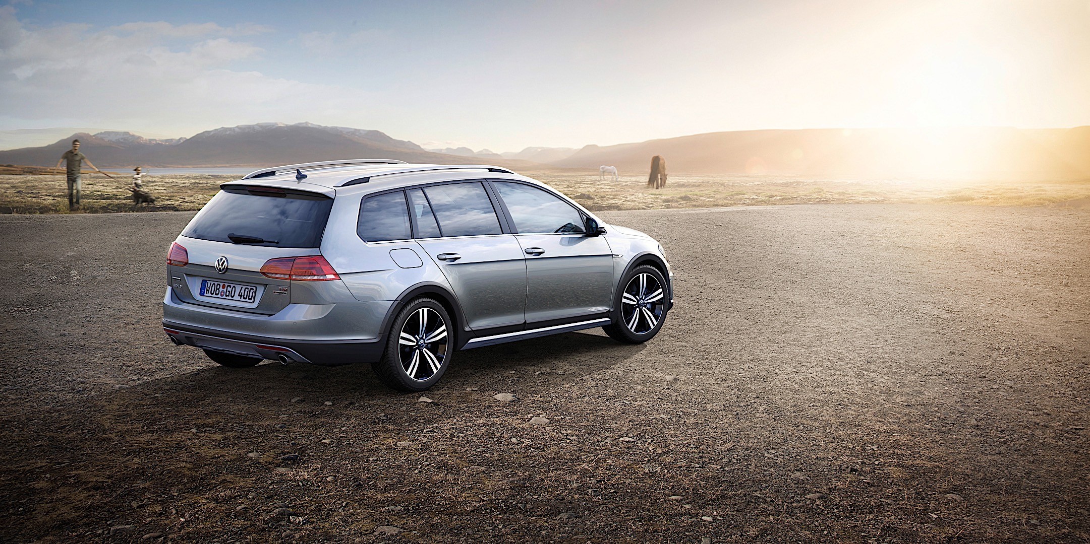 Volkswagen  Golf Alltrack, immagine laterale