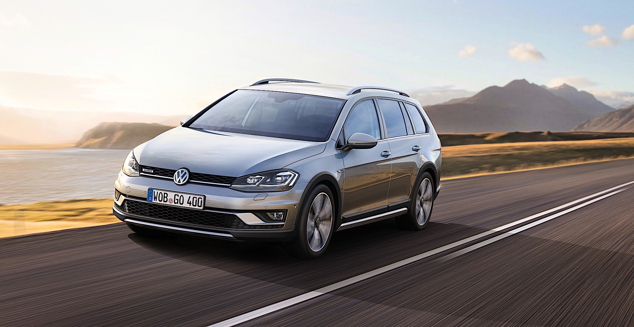 Volkswagen  Golf Alltrack, foto frontale